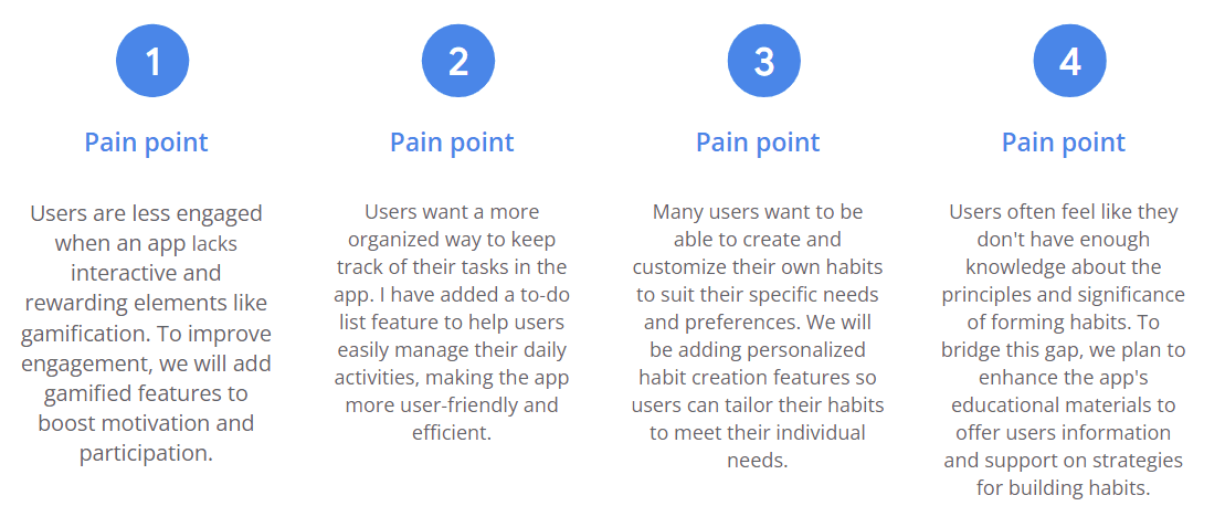 User Pain Points